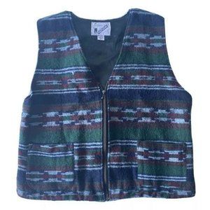 Goouch Mens S Wool Zipper Front Shirt Sleeveless